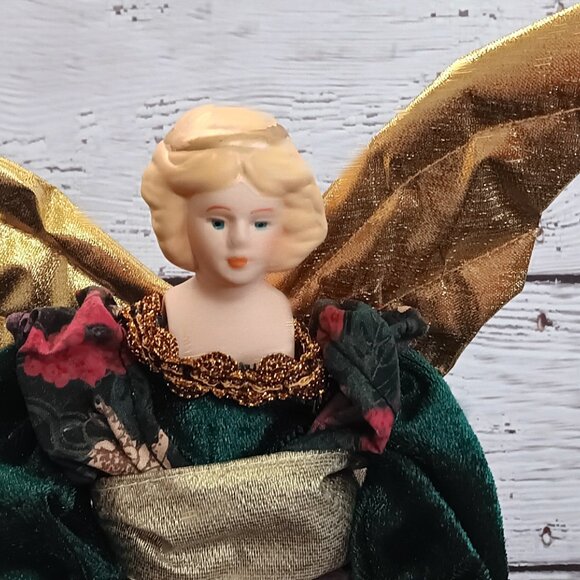 Vintage 12' Angel Tree Topper Christmas Ornament - Picture 1 of 5